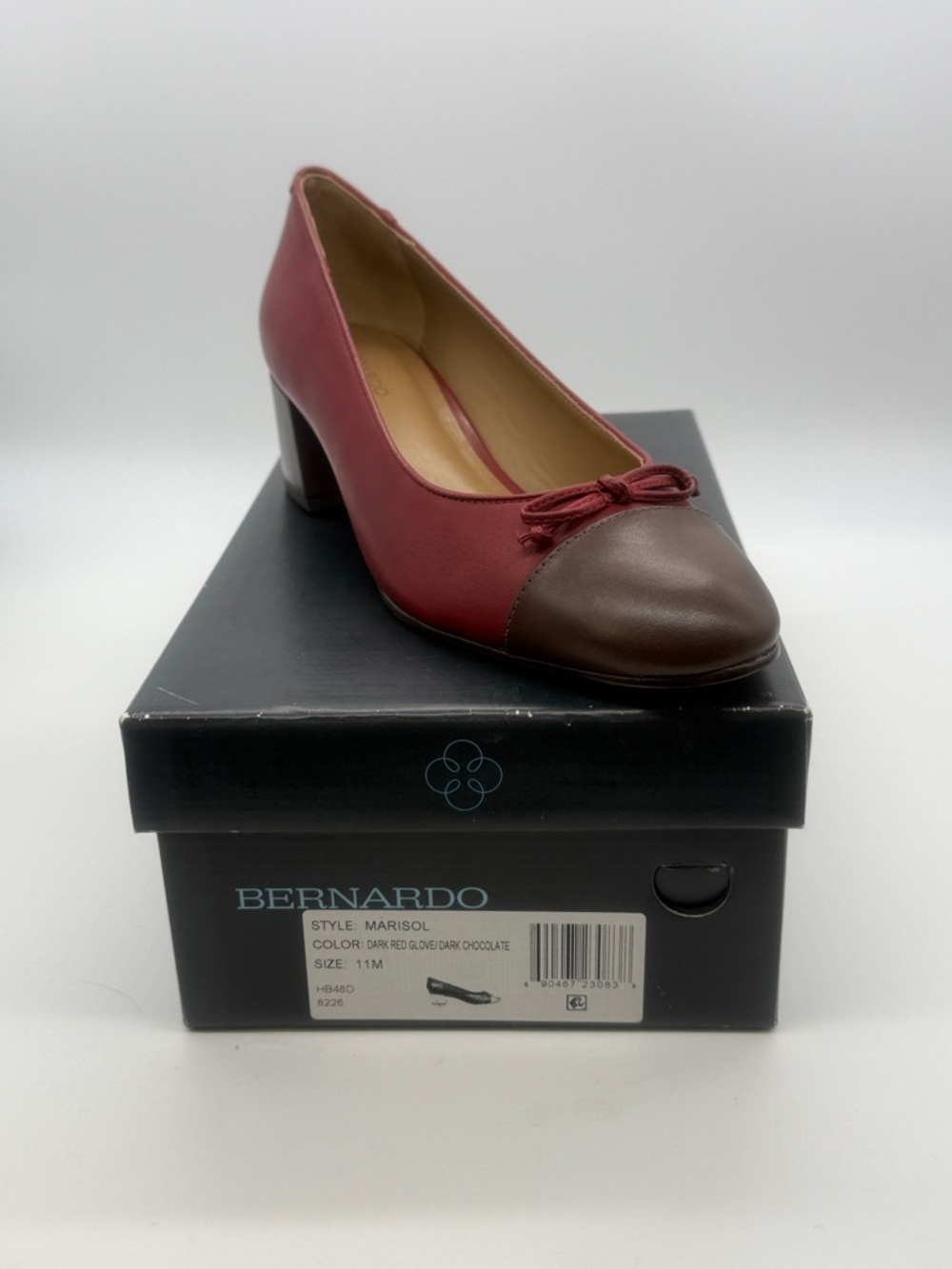 Bernardo Marisol Cap-Toe Pump